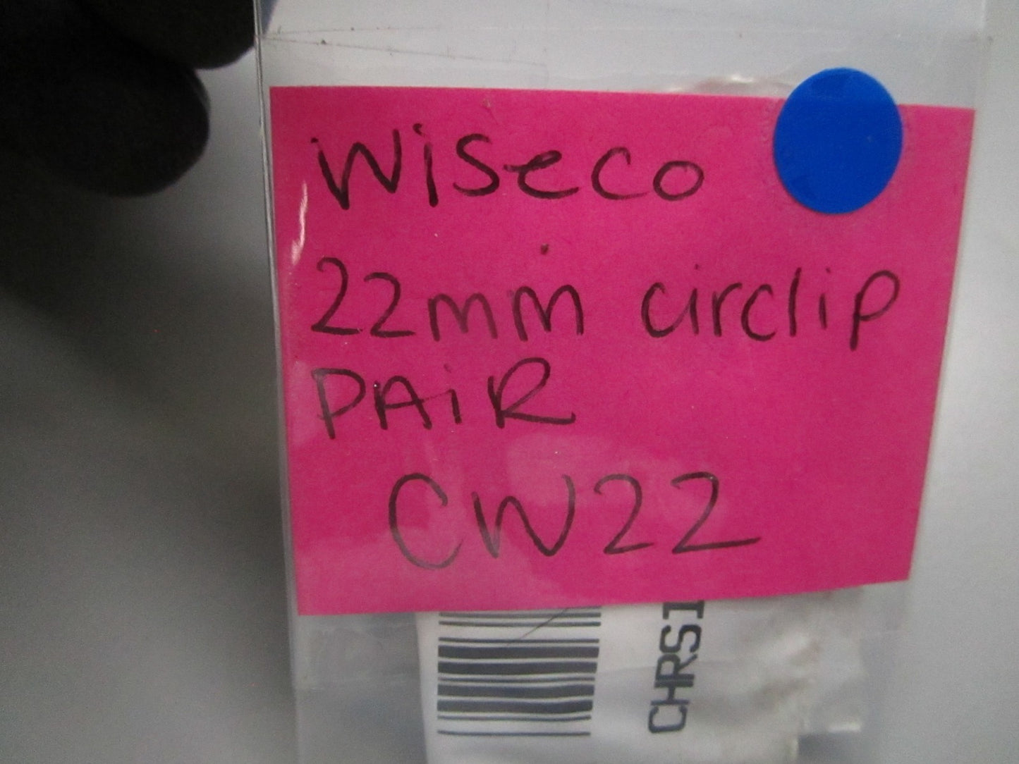 *NEW* 0810 Wiseco 22mm Circlip Pair CW22