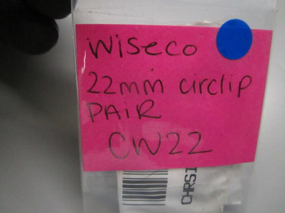 *NEW* 0810 Wiseco 22mm Circlip Pair CW22