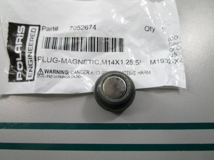 NEW OEM 7052674 Polaris Magnetic Plug 0810