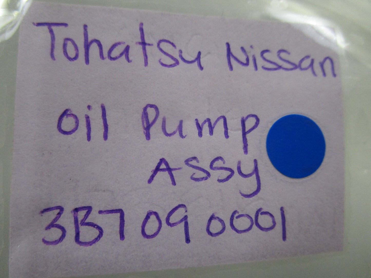 *NEW OEM* 0810 Tohatsu Nissan Oil Pump Assembly 3B7-09000-1 3B7-090-001