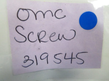 *NEW OEM* 0810 OMC Johnson Evinrude Screw 319545 0319545