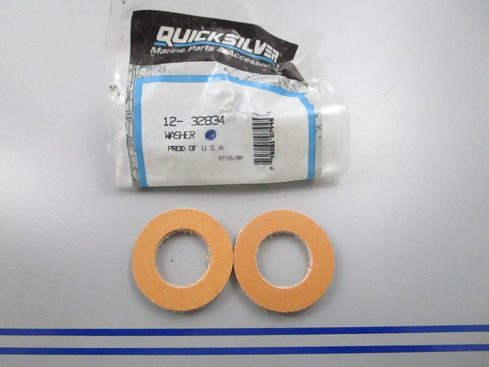 *NEW OEM* (LOT OF 2) 0810 Mercury Quicksilver Washer 12-32834