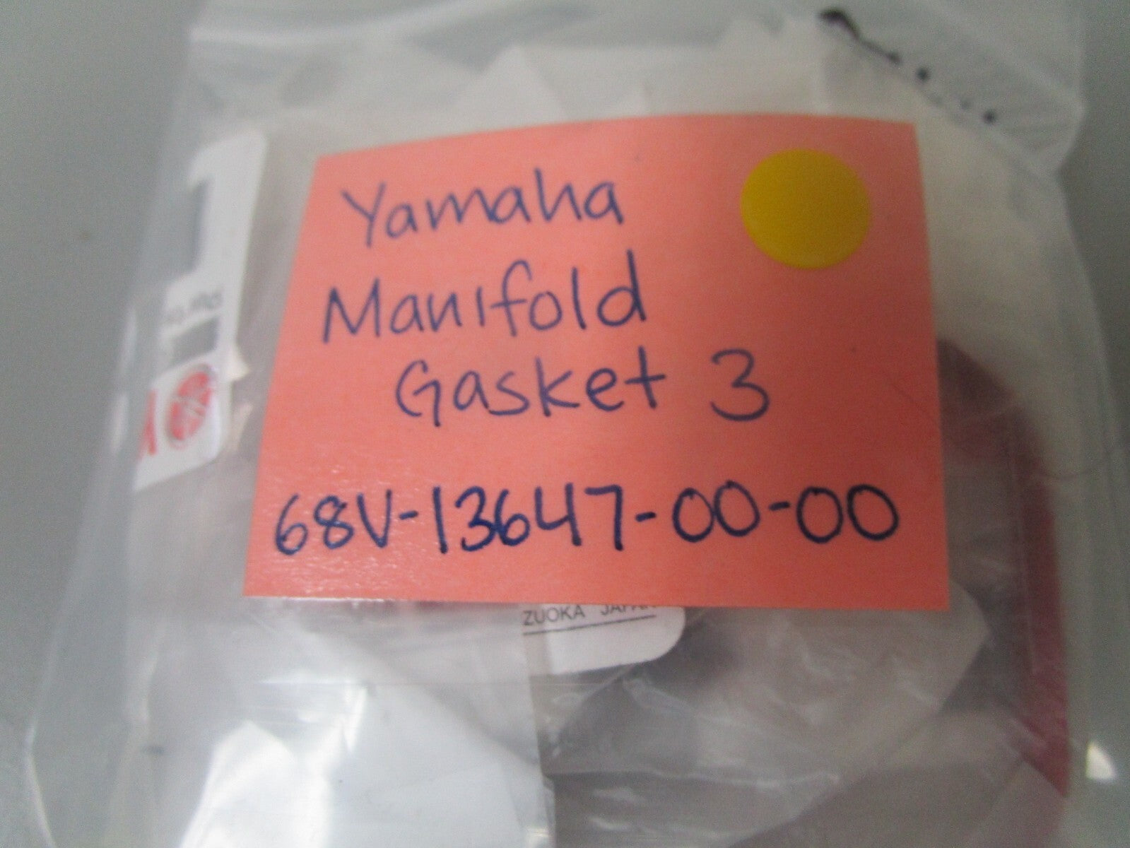 *NEW OEM* 0810 Yamaha Manifold Gasket 3 68V-13647-00-00
