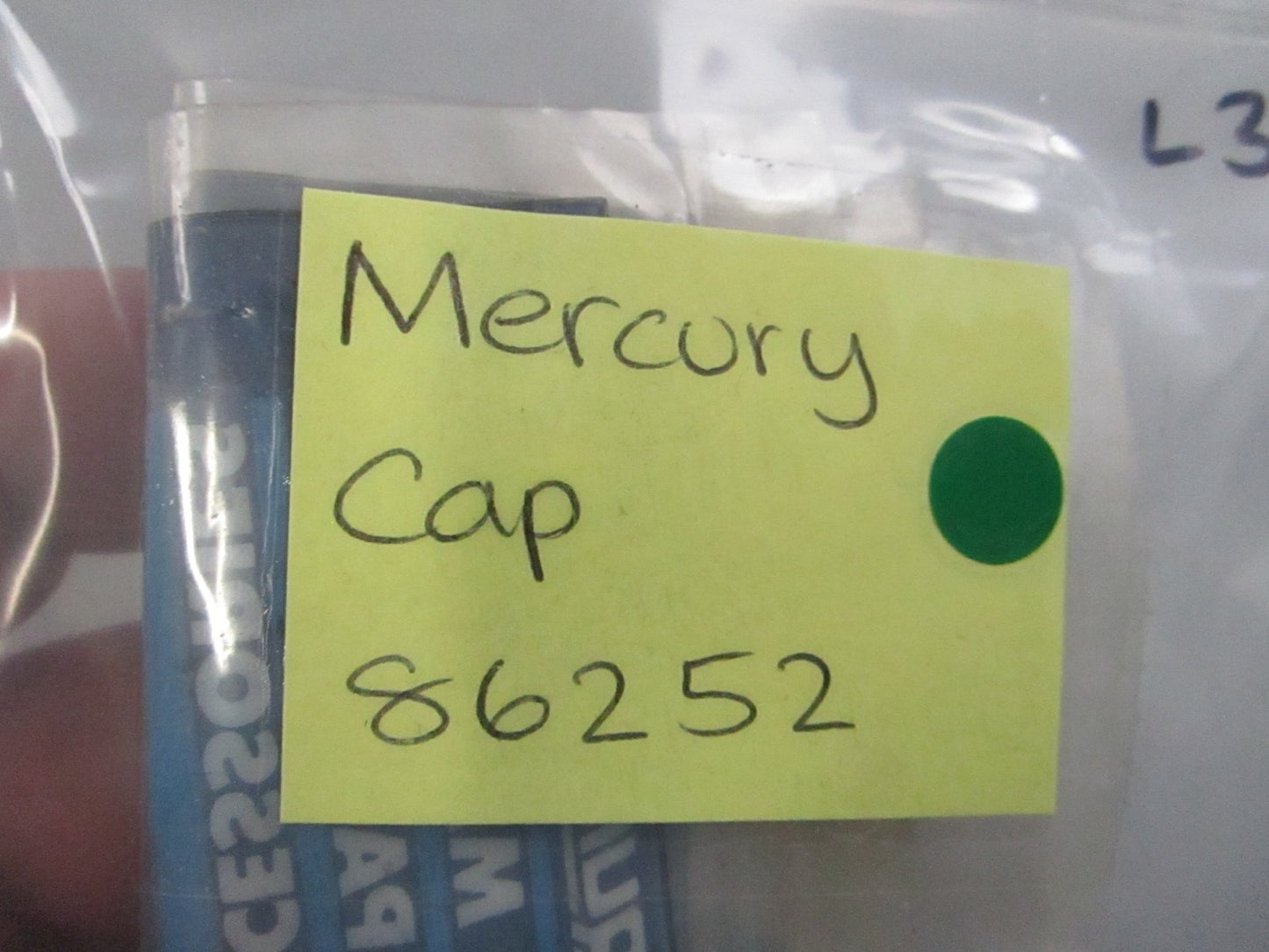 NEW OEM (LOT OF 3) 86252 Mercury Quicksilver Cap 0810