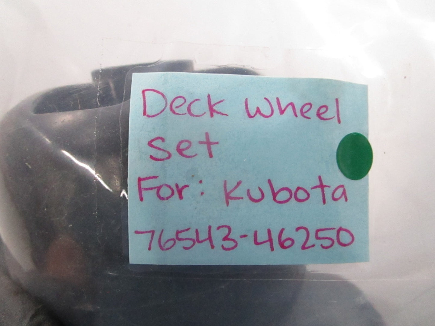 NEW 76543-46250 For: Kubota Deck Wheel Set 0810