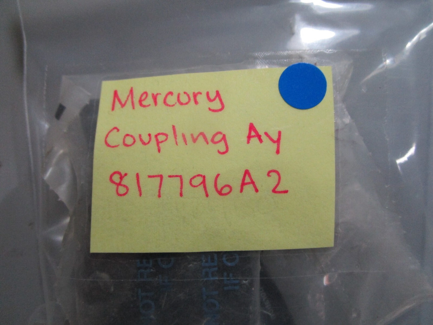 *NEW OEM* 0810 Mercury Quicksilver Coupling Assembly 817796A2