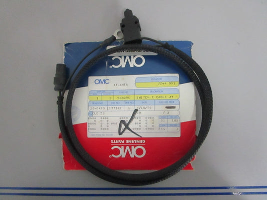 *NEW OEM* 0820 OMC Johnson Evinrude Switch & Cable Ay 586294 0586294