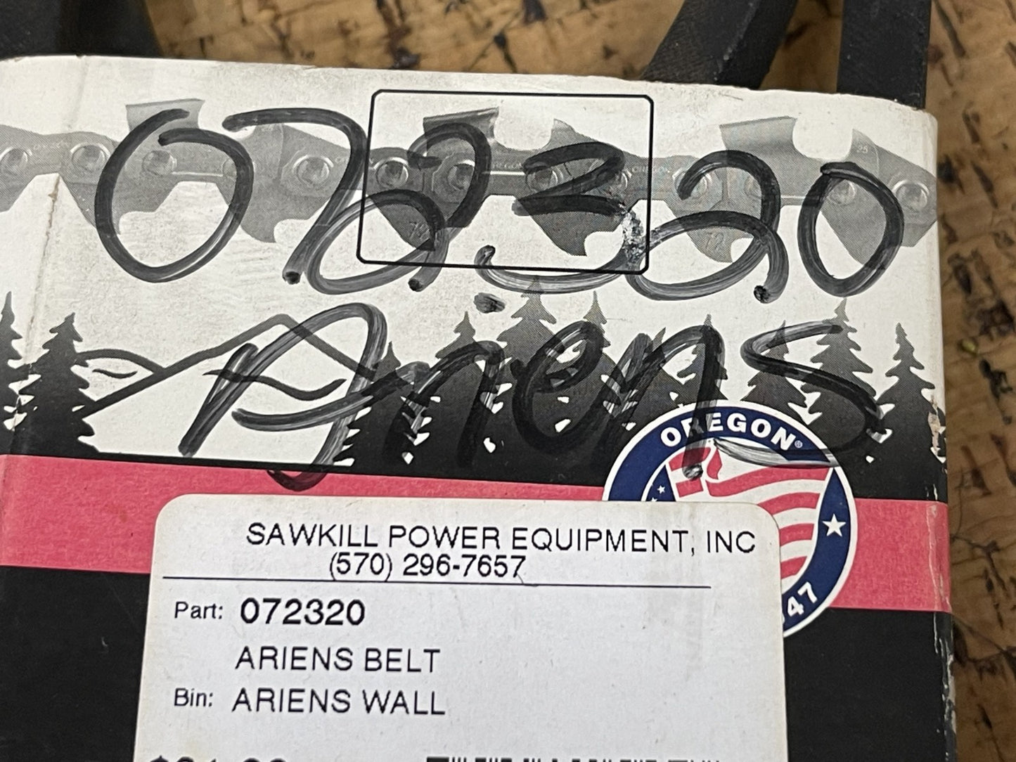 *NEW OEM* 0670 Ariens Drive Belt 072320 72320