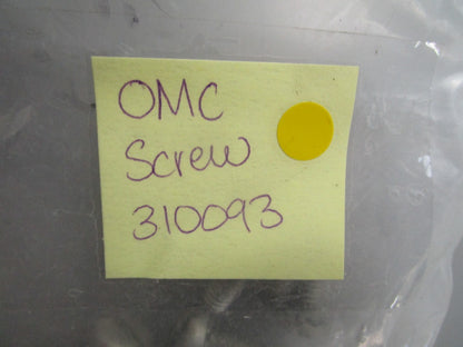 *NEW OEM* (LOT OF 2) 0810 OMC Johnson Evinrude Screw 310093 0310093