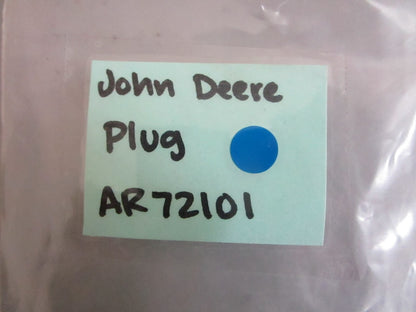 *NEW OEM* 0820 John Deere Plug AR72101