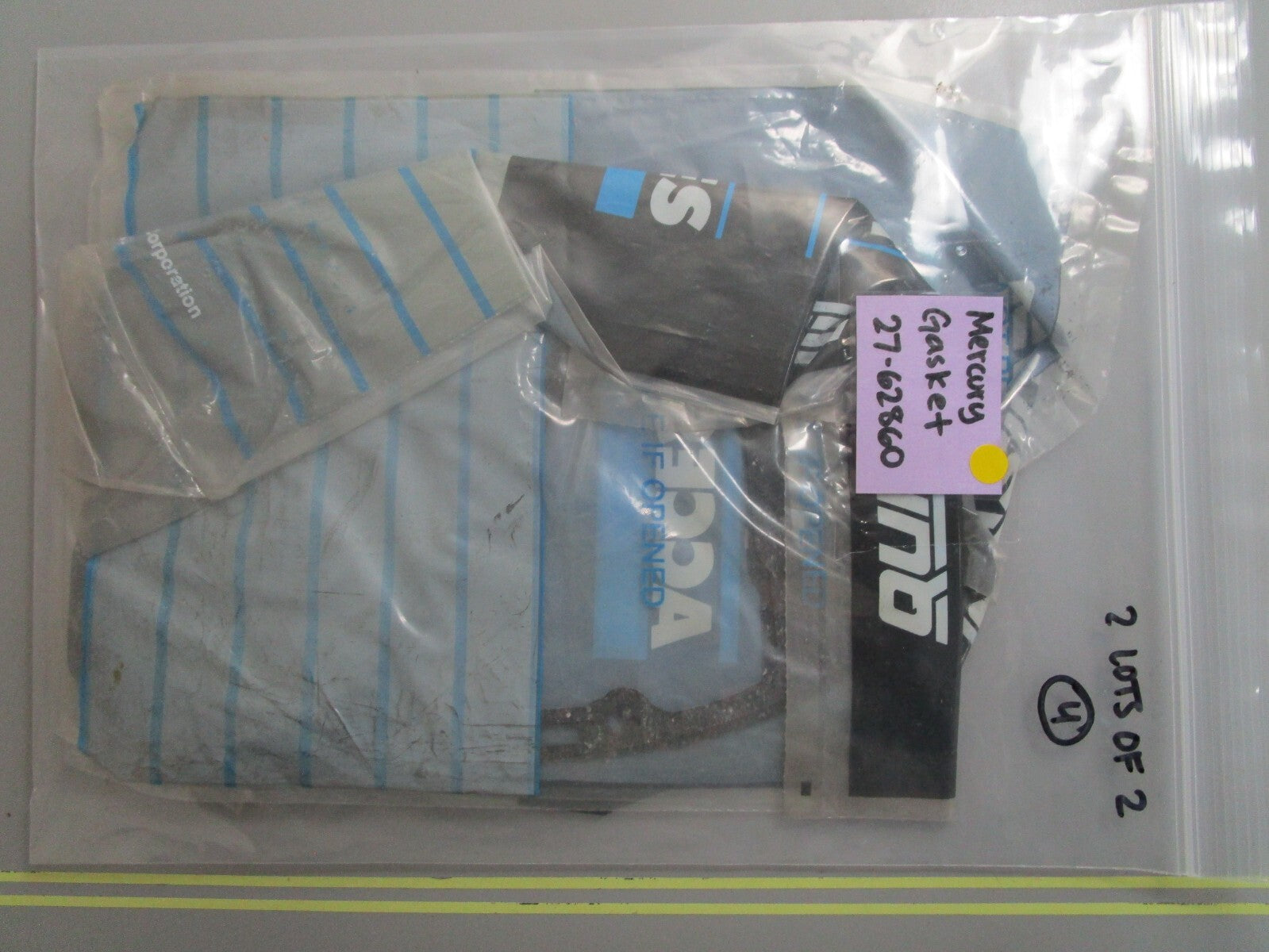 *NEW OEM* (LOT OF 2) 0810 Mercury Quicksilver Gasket 27-62860