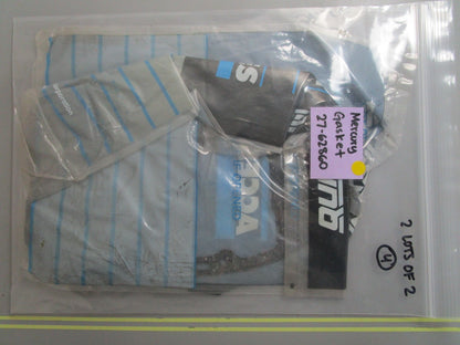 *NEW OEM* (LOT OF 2) 0810 Mercury Quicksilver Gasket 27-62860