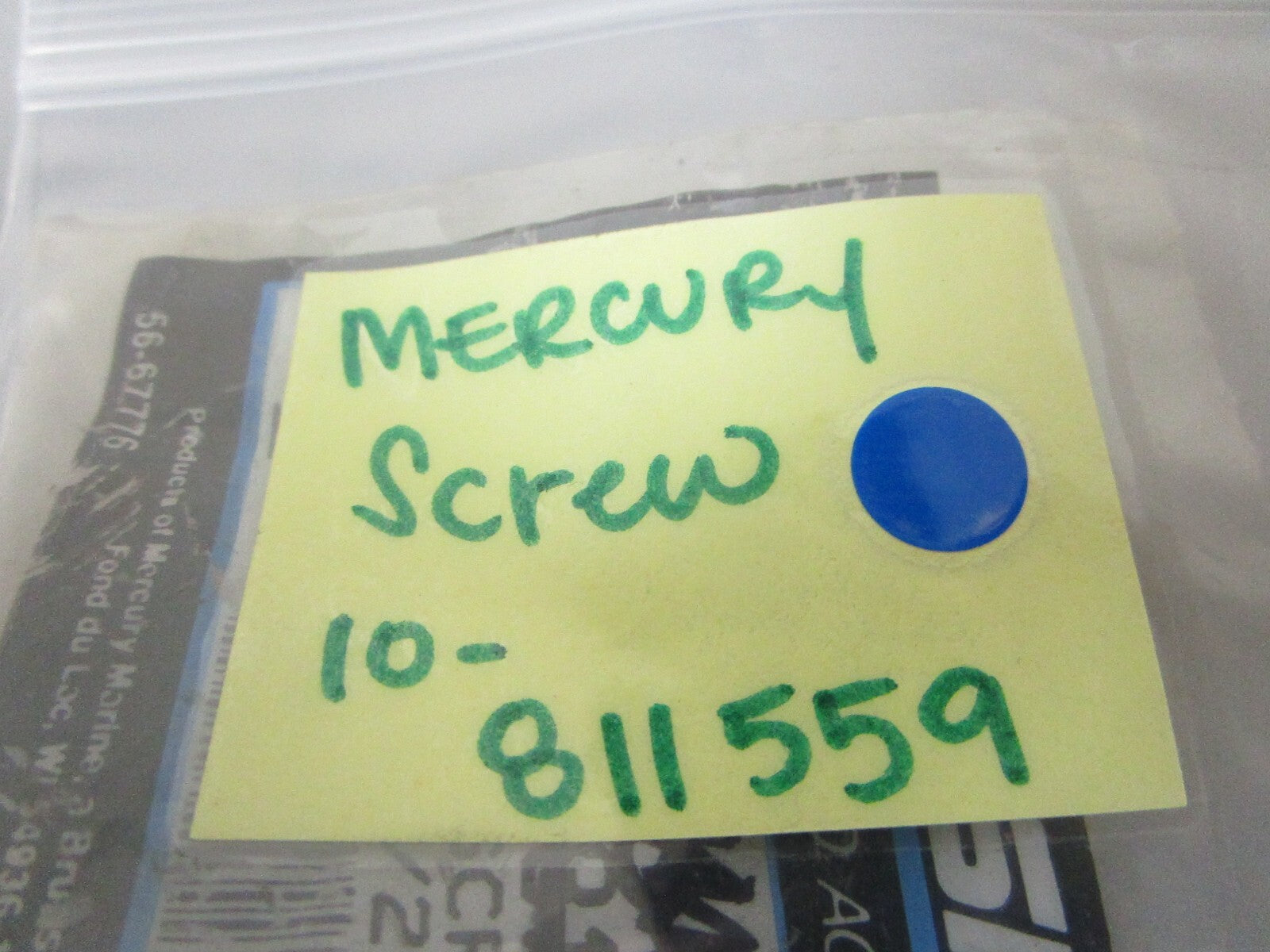 *NEW OEM* 0810 Mercury Quicksilver Screw 10-811559