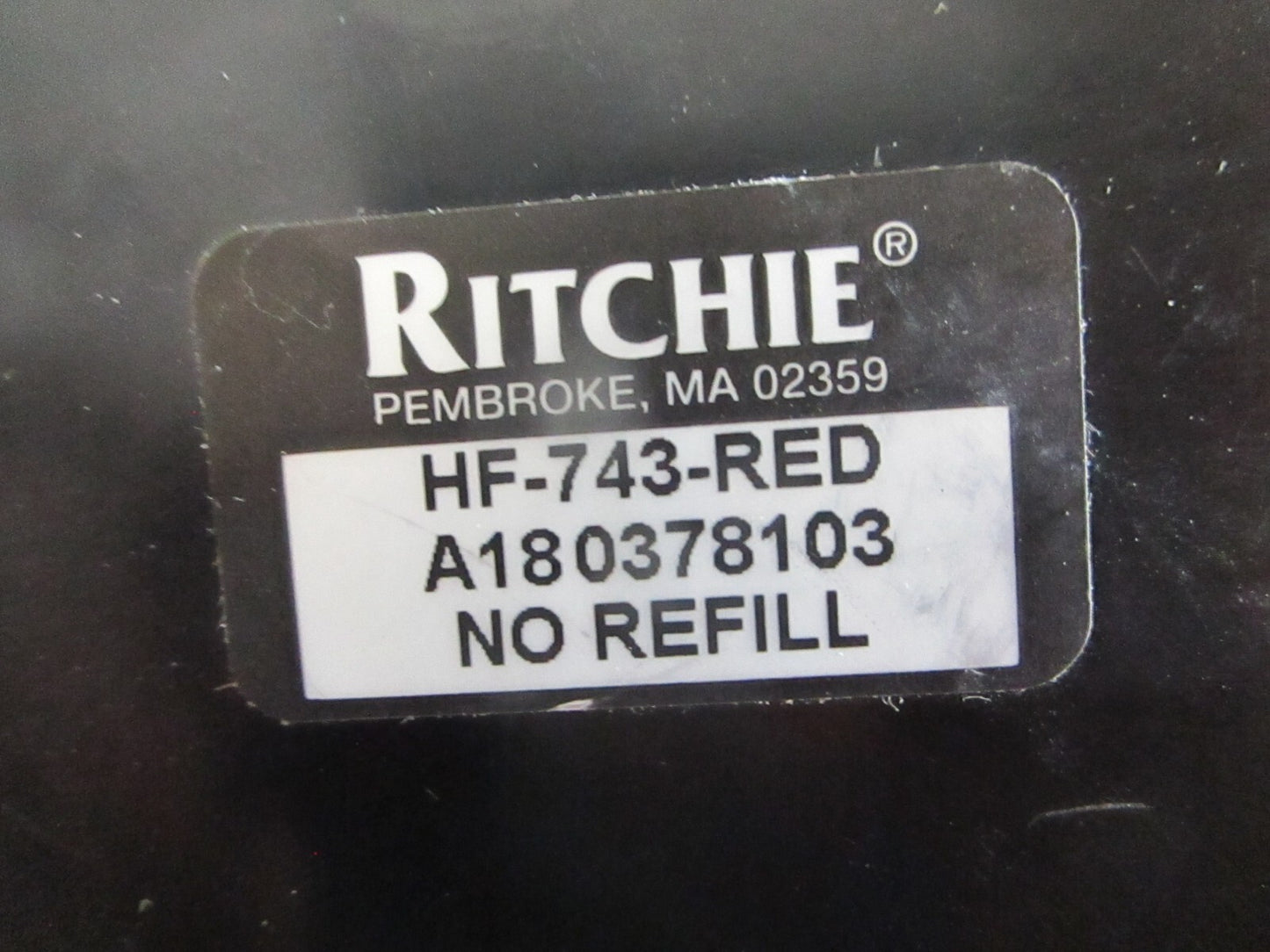 *NEW OEM* 0820 Ritchie Helmsman Flush Mount HF-743-RED