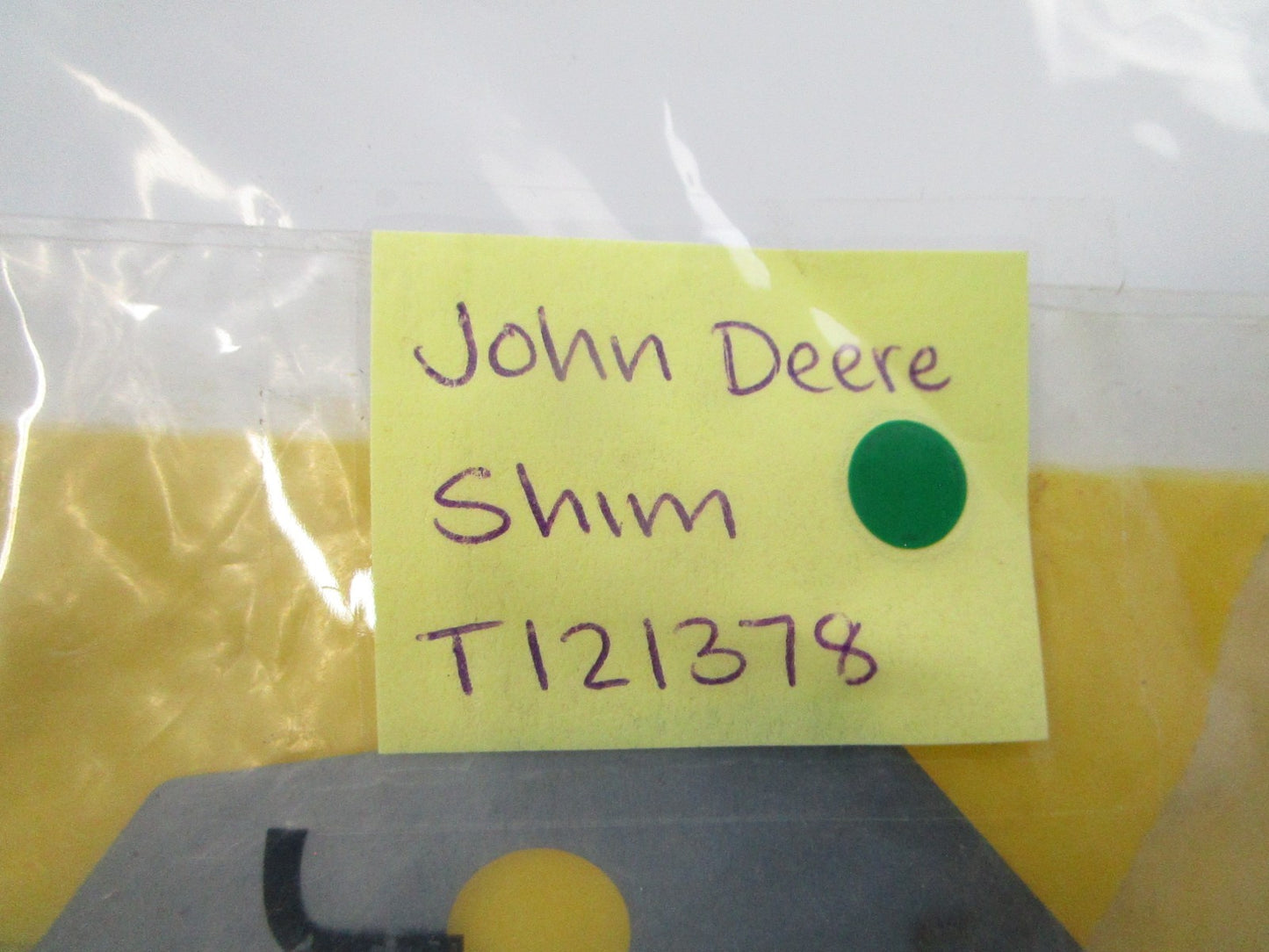 NEW OEM (LOT OF 2) T121378 John Deere Shim 0810