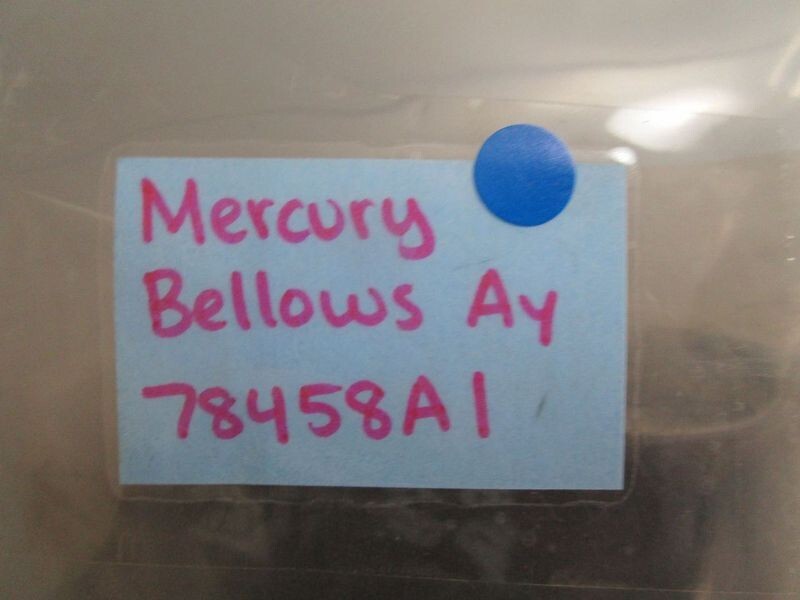 *NEW OEM* 0770 Mercury Quicksilver Bellows Assembly 78458A1