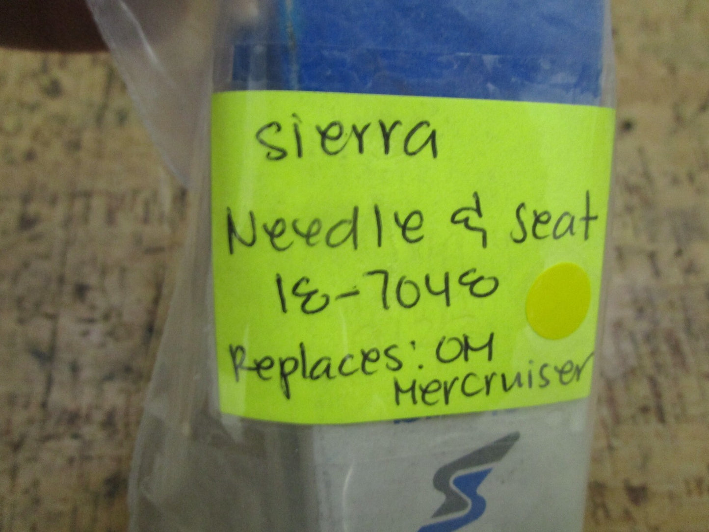 *NEW* 0750 Sierra NEEDLE & SEAT 18-7048 Replaces OM Mercruiser