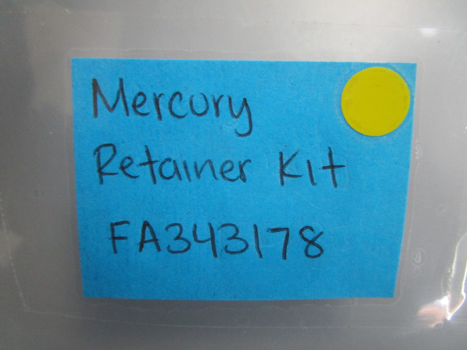 *NEW OEM* 0820 Mercury Quicksilver Retainer Kit FA343178