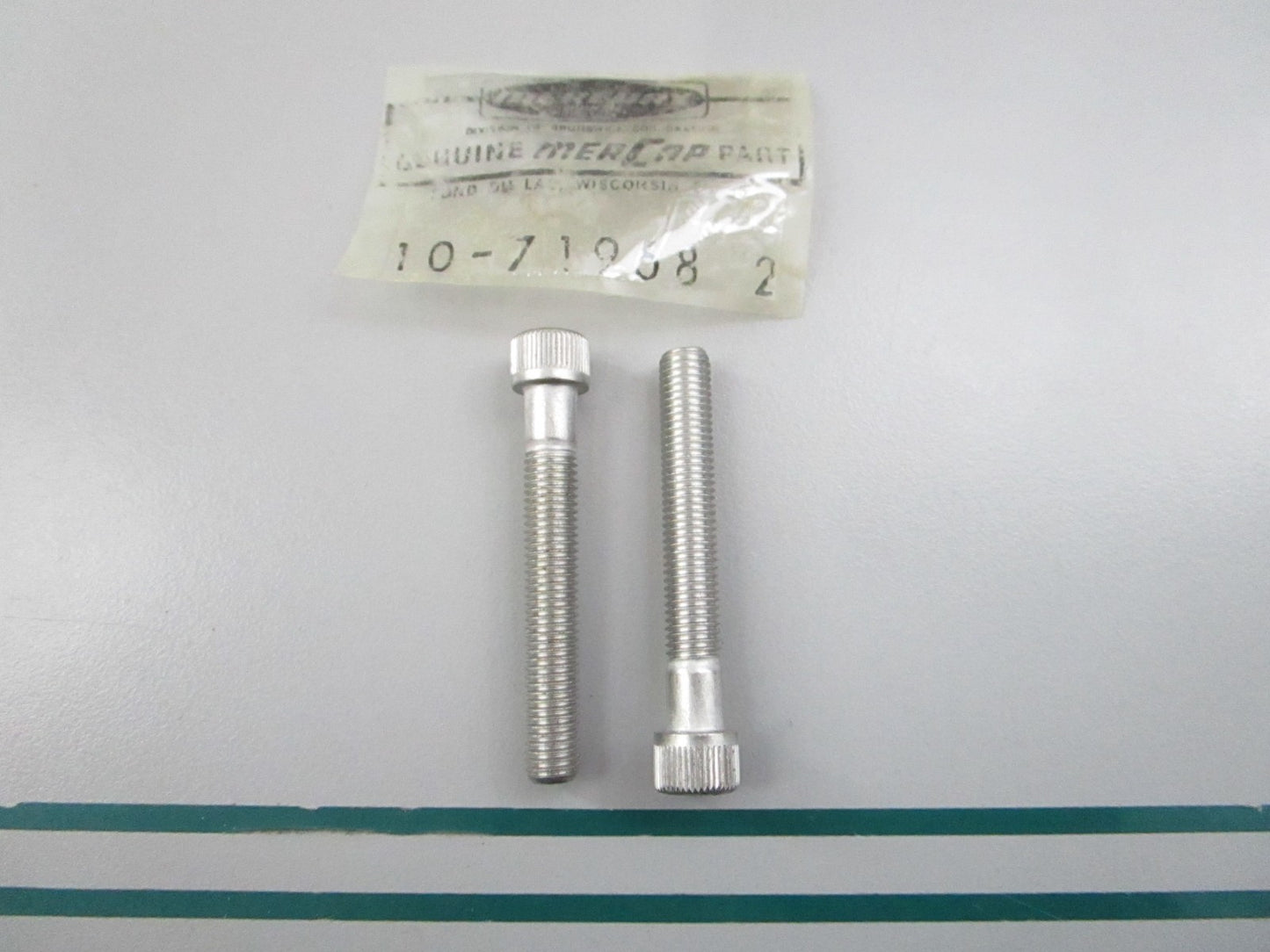 NEW OEM (LOT OF 2) 10-71958 Mercury Quicksilver Screw 0810