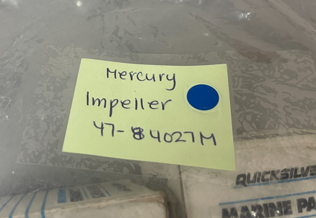 *NEW OEM* 0810 Mercury Quicksilver Impeller 47-84027M