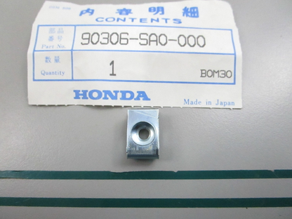 NEW OEM 90306-SA0-000 Honda Nut Clip 0810