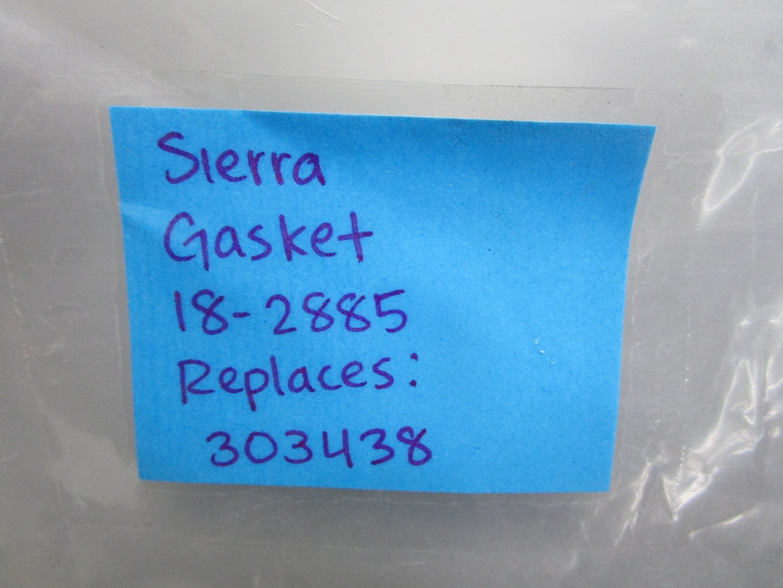 *NEW* 0810 Sierra Gasket 18-2885 Replaces: OMC Evinrude 303438