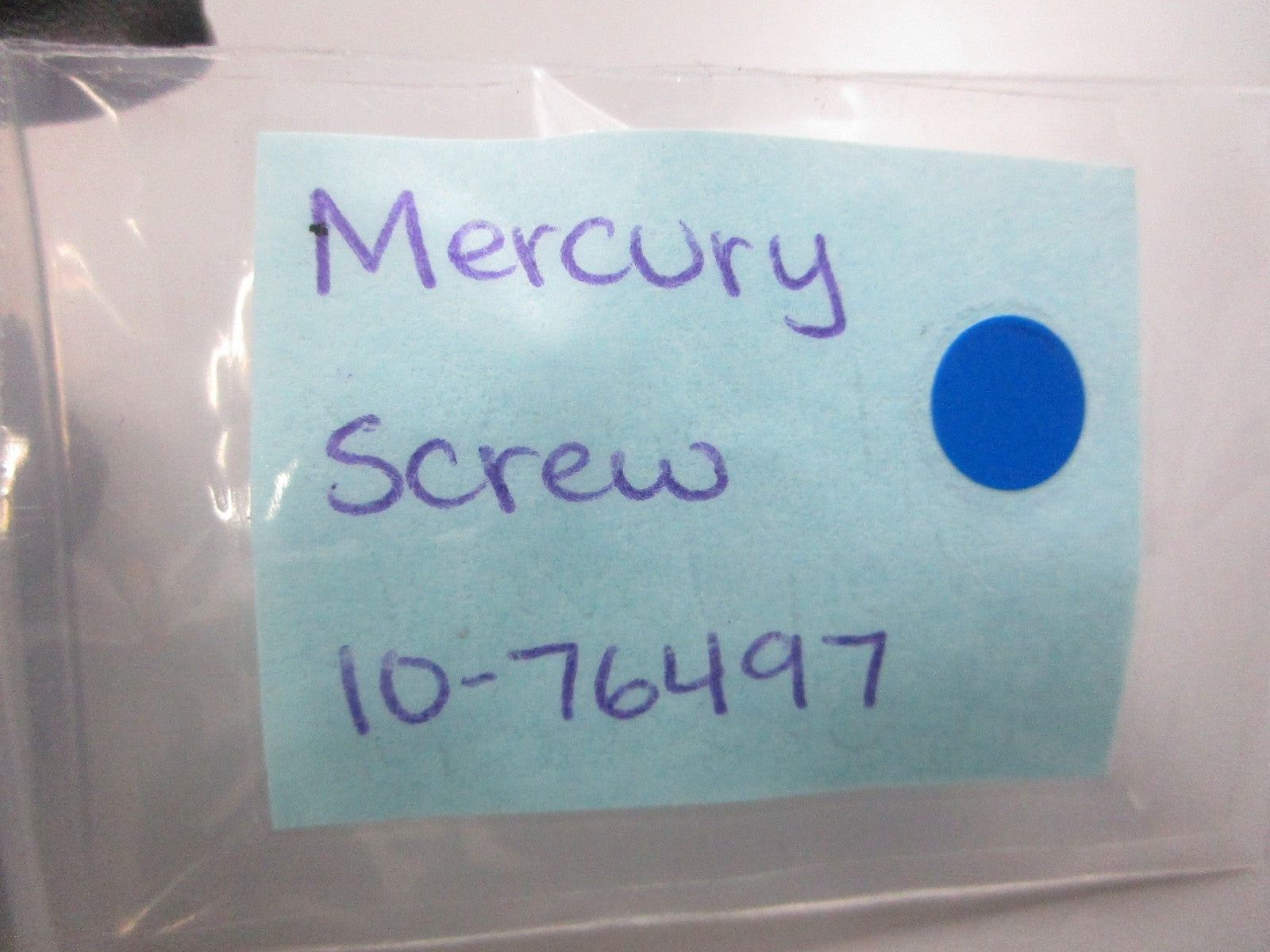 *NEW OEM* (LOT OF 5) 0810 Mercury Quicksilver Screw 10-76497