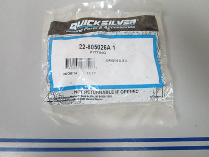 *NEW OEM* 0810 Mercury Quicksilver Fitting 22-805026A1