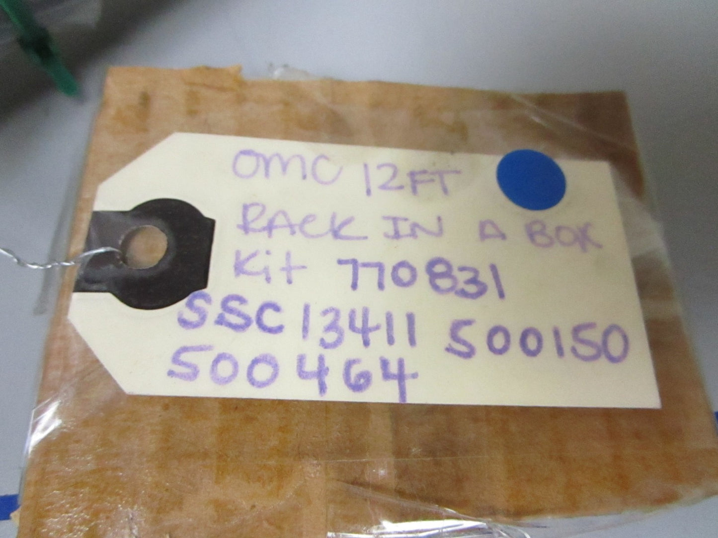 *NEW OEM* 0720 OMC Johnson Evinrude 12ft Rack In A Box Kit 770831 500150 500464