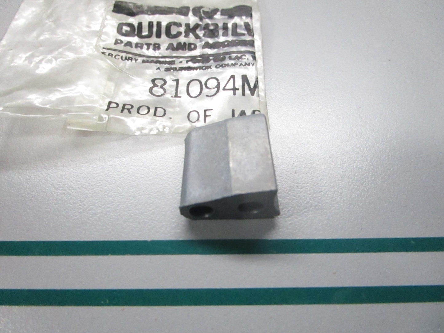NEW OEM 81094M Mercury Quicksilver Anode 0810