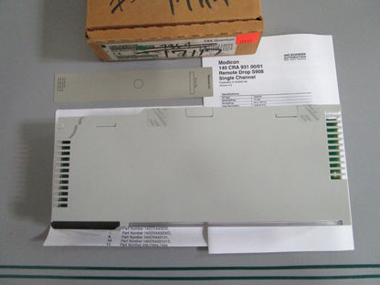 Schneider Modicon 140CRA93100 Quantum RIO Drop Adaptor Module 1CH NEW OEM 0820