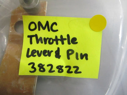 *NEW OEM* 0810 OMC Johnson Evinrude Throttle Lever & Pin 382822 0382822