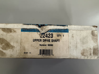 NEW 22423 GLM Marine Upper Drive Shaft Rep: 382883 OMC 0820