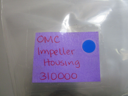 *NEW OEM* 0770 OMC Johnson Evinrude Impeller Housing 310000