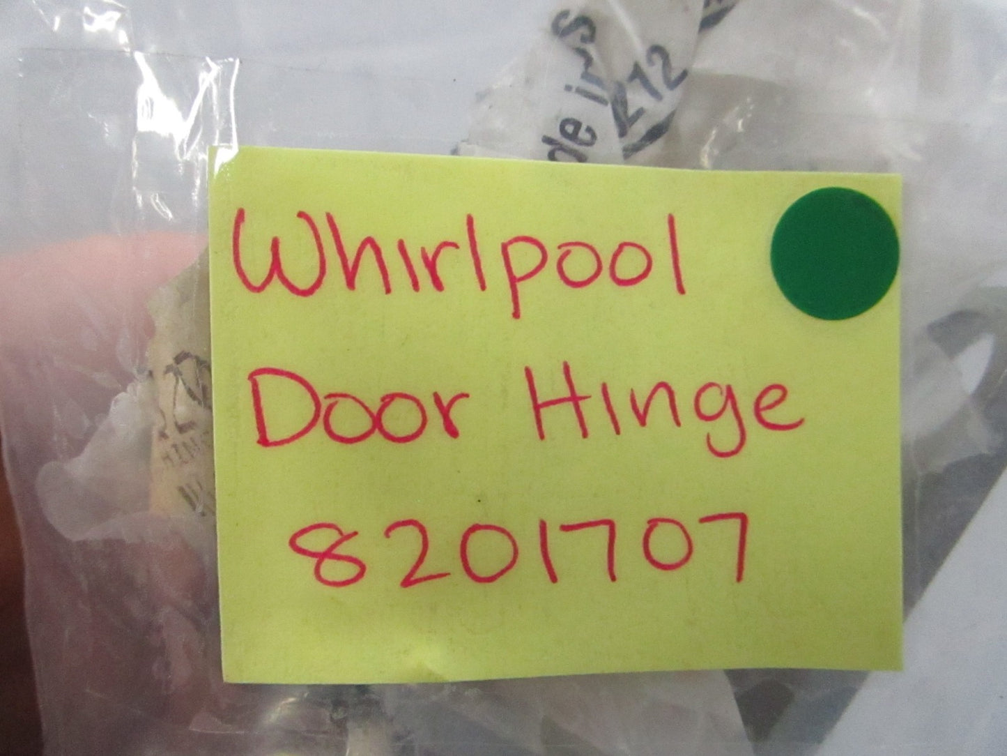 NEW OEM 8201707 Whirlpool Door Hinge 0810