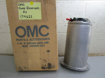 *NEW OEM* 0820 OMC Johnson Evinrude Pump Reservoir Ay 174621 0174621