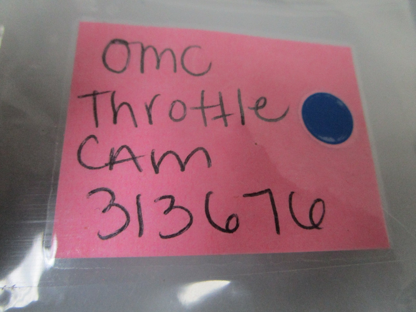 NEW OEM 313676 0313676 OMC Johnson Evinrude Throttle Cam 0720