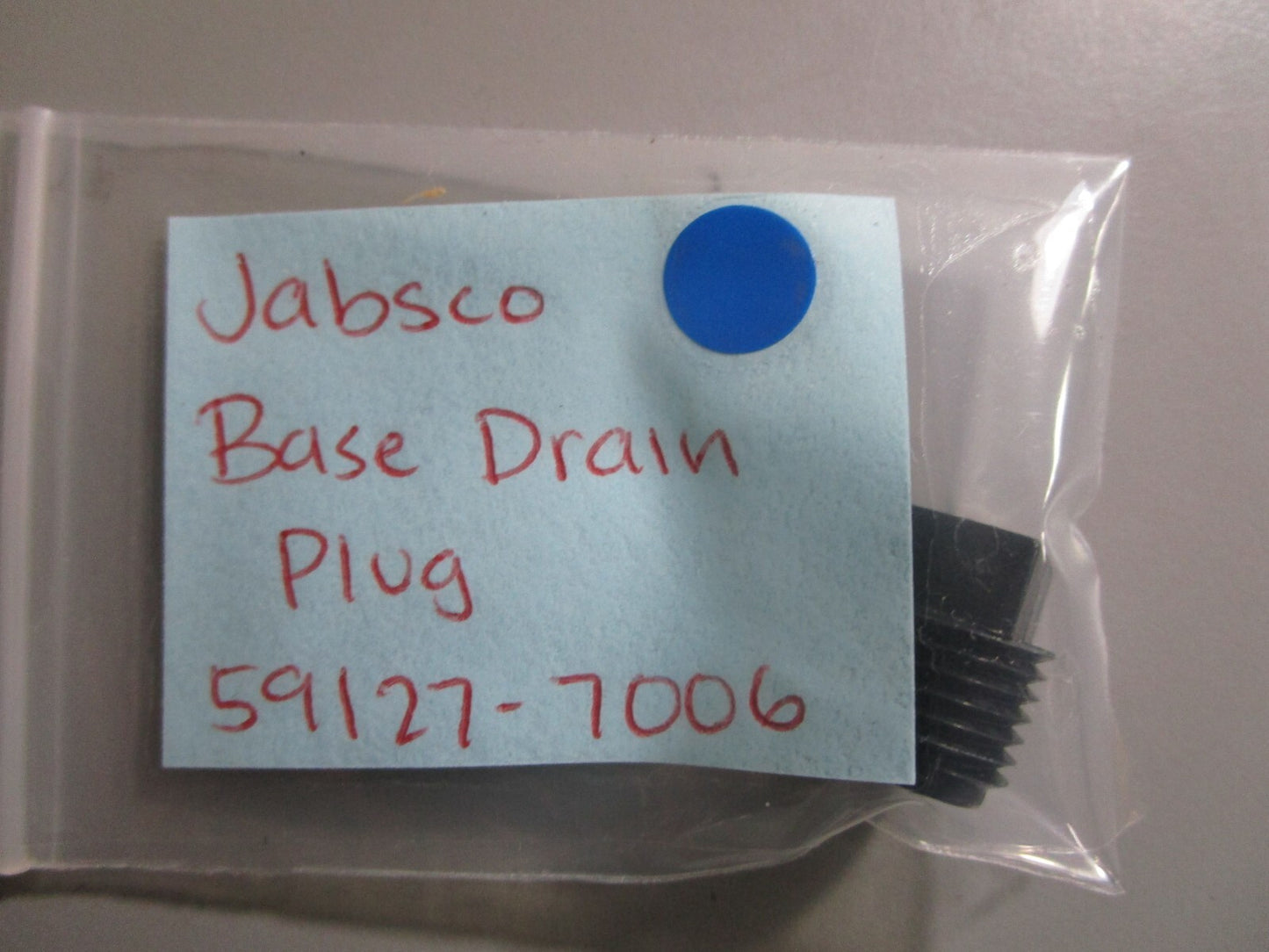 *NEW* 0770 Jabsco Base Drain Plug 59127-7006