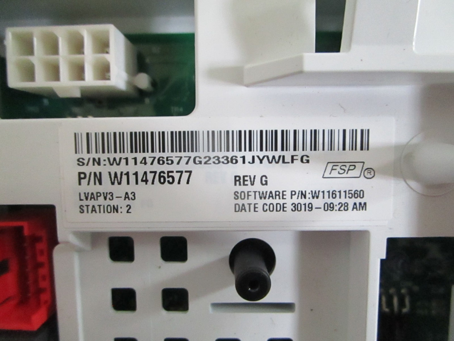 Whirlpool W11476577 Top Load Washer Electronic Main Control Board NEW OEM 0820