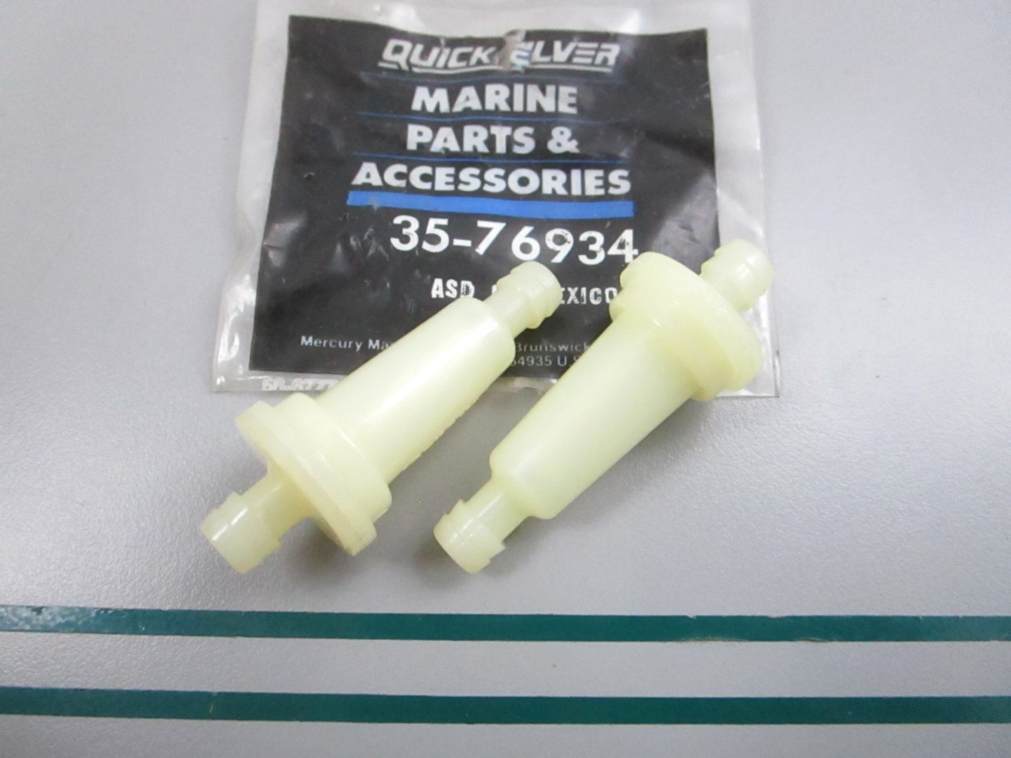 NEW OEM (LOT OF 2) 35-76934 Mercury Quicksilver Fuel Filter 0810