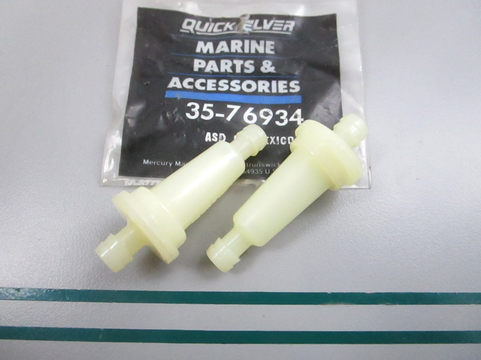NEW OEM (LOT OF 2) 35-76934 Mercury Quicksilver Fuel Filter 0810