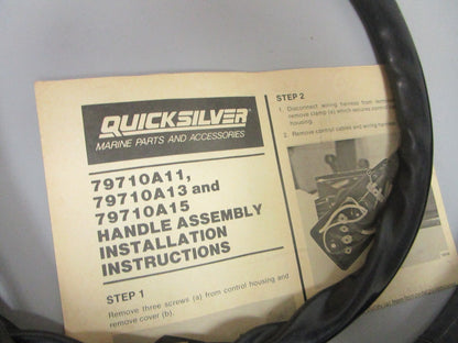 NEW OEM 79710A11 Mercury Mariner 1984 1985 8'ft 200hp Handle Wire Cable Ay 0720