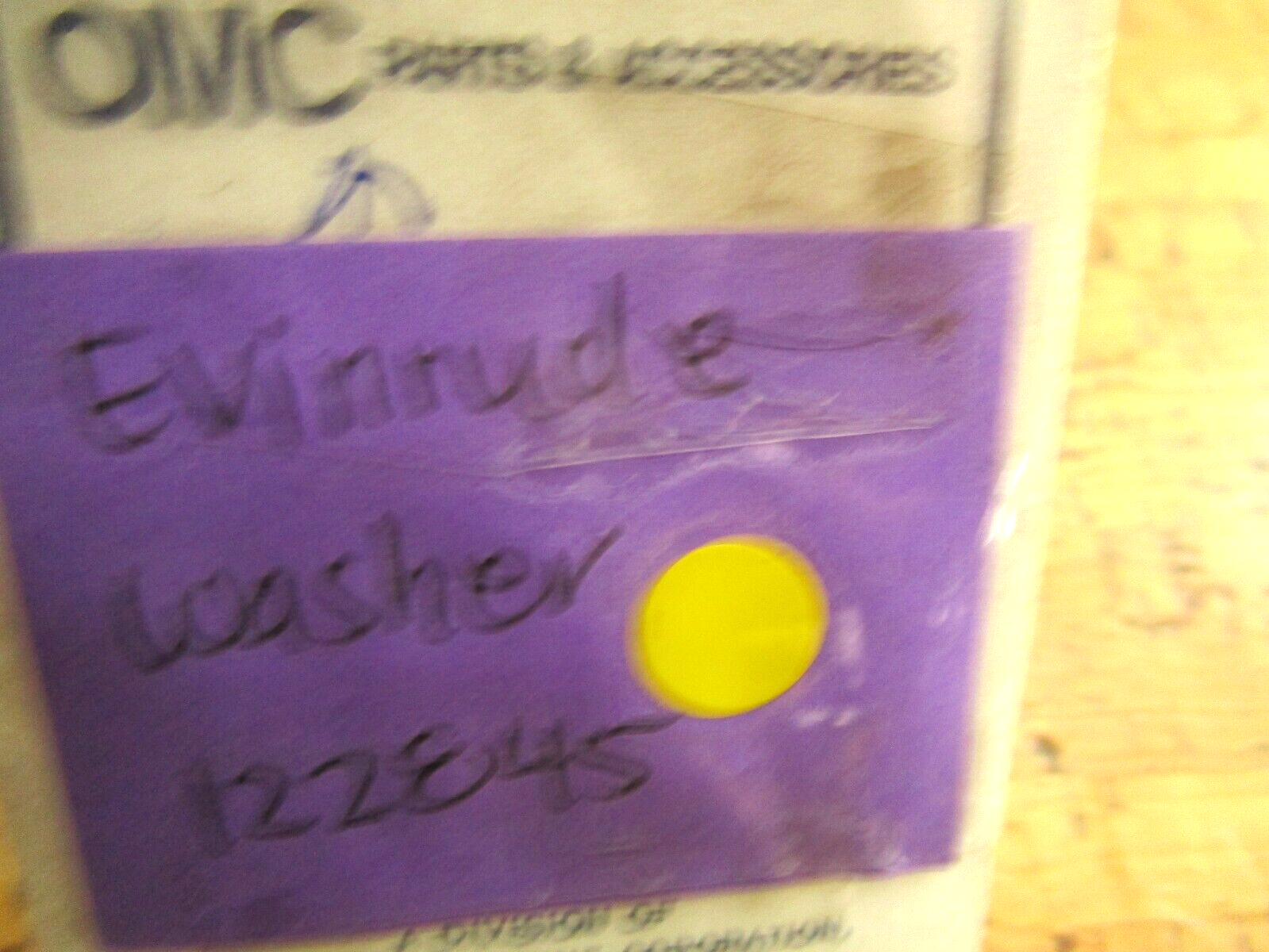 *NEW OEM* 0750 OMC Johnson Evinrude WASHER 122845 0122845