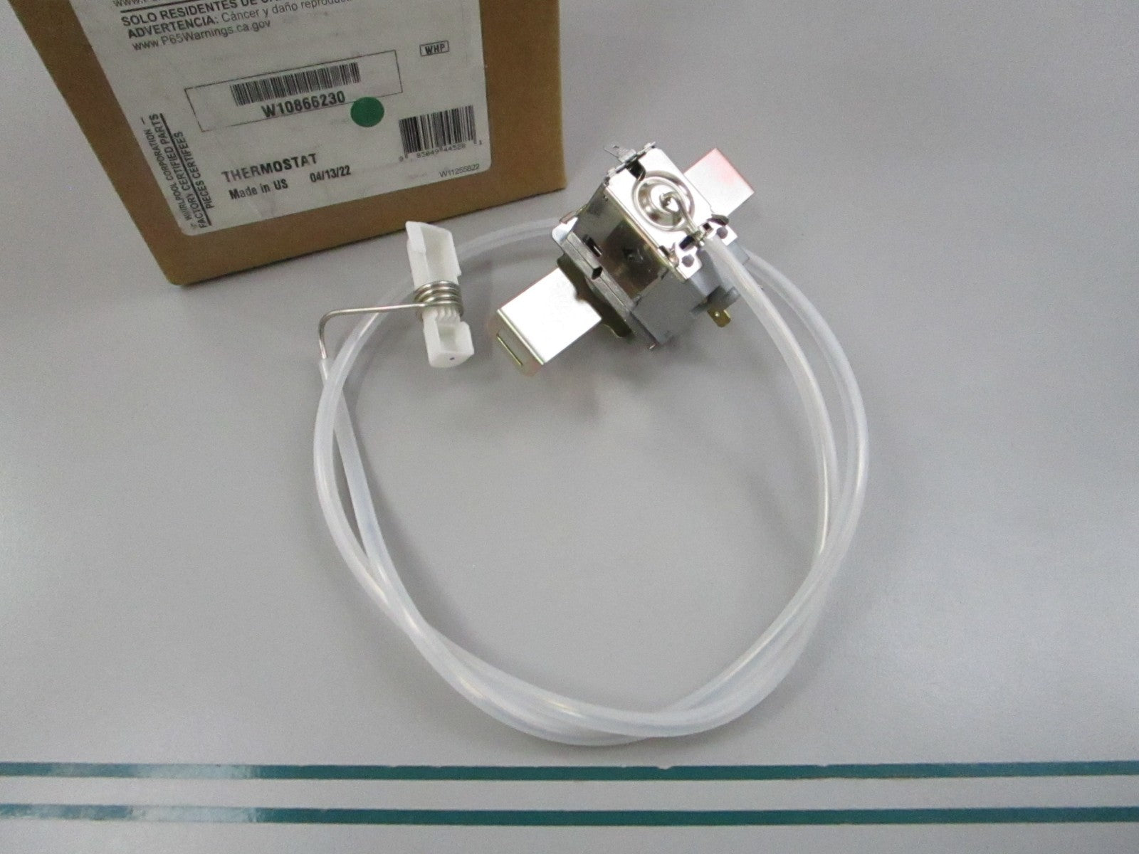 NEW OEM W10866230 Whirlpool Thermostat 0810