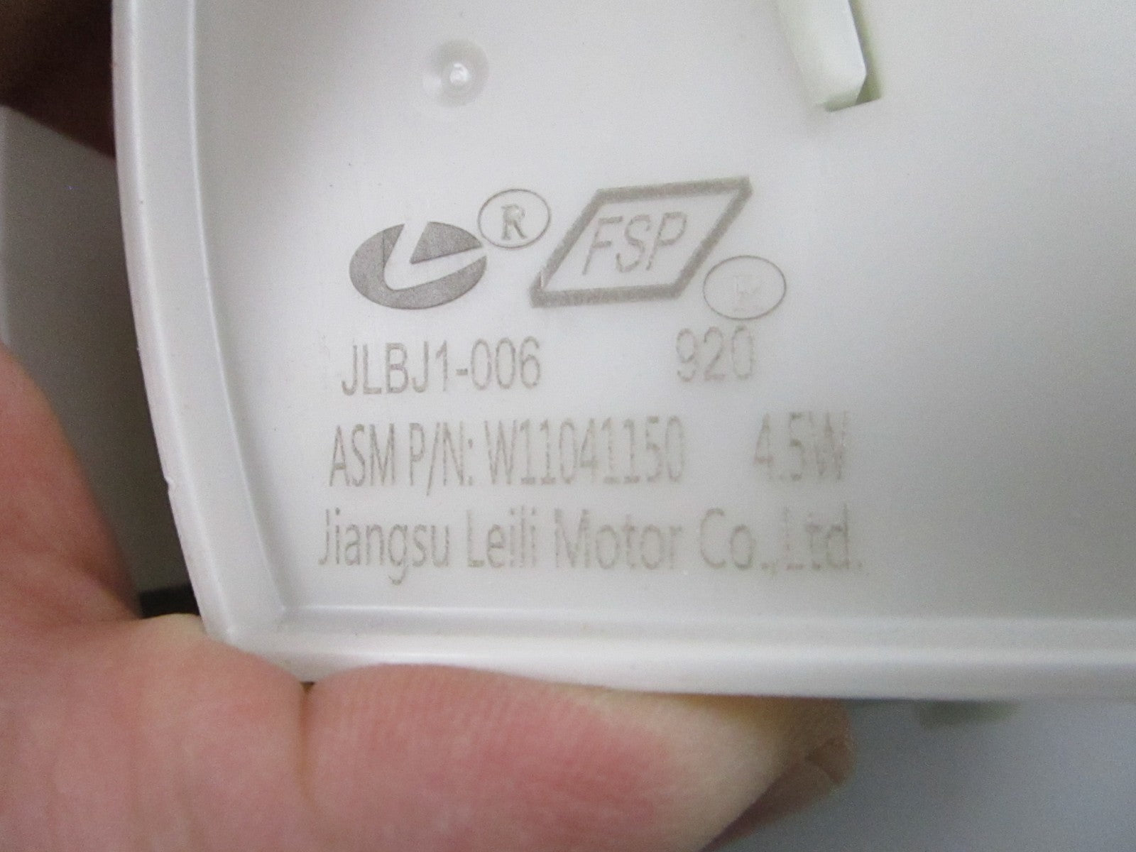 NEW OEM W11316271 Whirlpool Pump Motor 0810