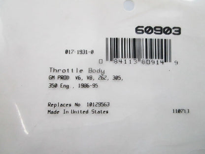*NEW* 0810 Fel-Pro Throttle Body Gasket 60903