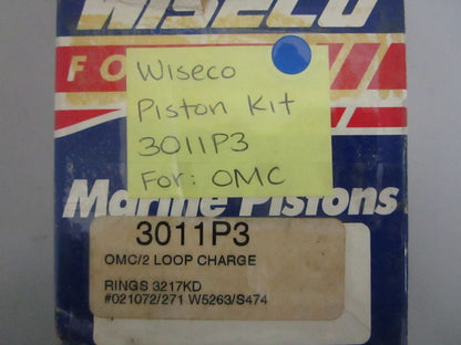 NEW 3011P3 Wiseco Piston kit For: OMC 0820