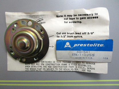 *NEW OEM* 0810 Prestolite Commutator End Plate 40-541 ETK-1102SS