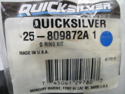 *NEW OEM* 0810 Mercury Quicksilver O-Ring Kit 25-809872A 1