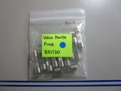 *NEW OEM* (LOT OF 4) 0820 Volvo Penta Fuse 851120